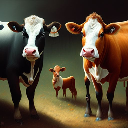 Cow With Down Syndrome