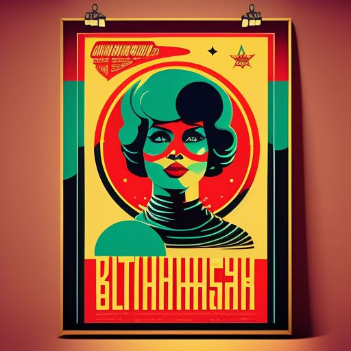 Retro, Vintage, flat design, (((Simple))), psychedelic 60s poster, Art by Butcher Billy, Illustration, Highly detailed, Simple, Vector art