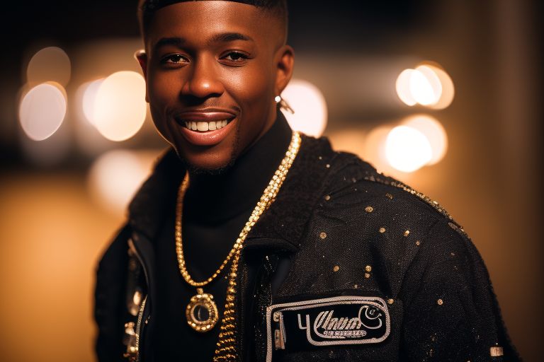 perky-pelican1: a photorealistic shot of gangster rapper lil keke ...