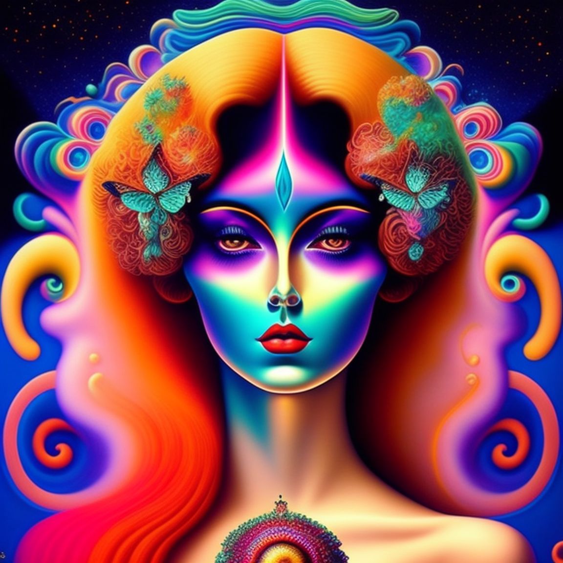VARELA: psychedelic 60s poster