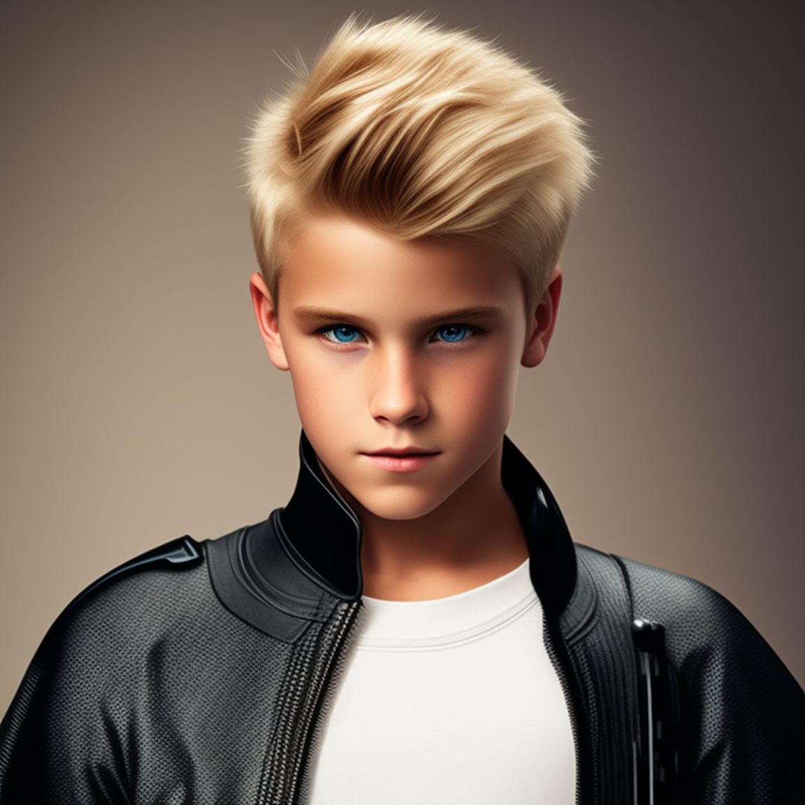 somberotter191 Batman, 16 year old blonde kid with surfer hair cut