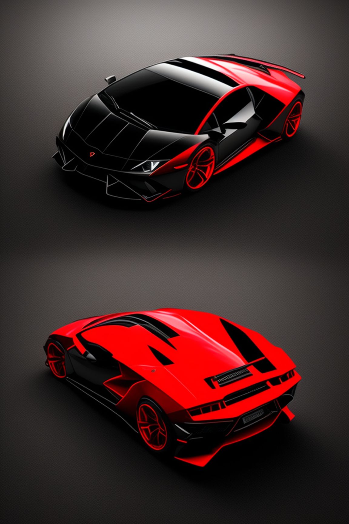 Red And Black Lamborghini Wallpaper