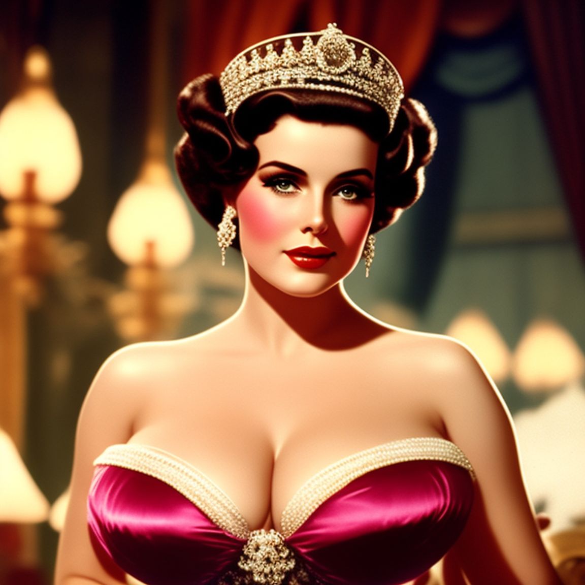 wicked-frog471: Retro vintage princess big breast