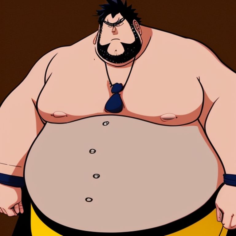 overweight anime characters