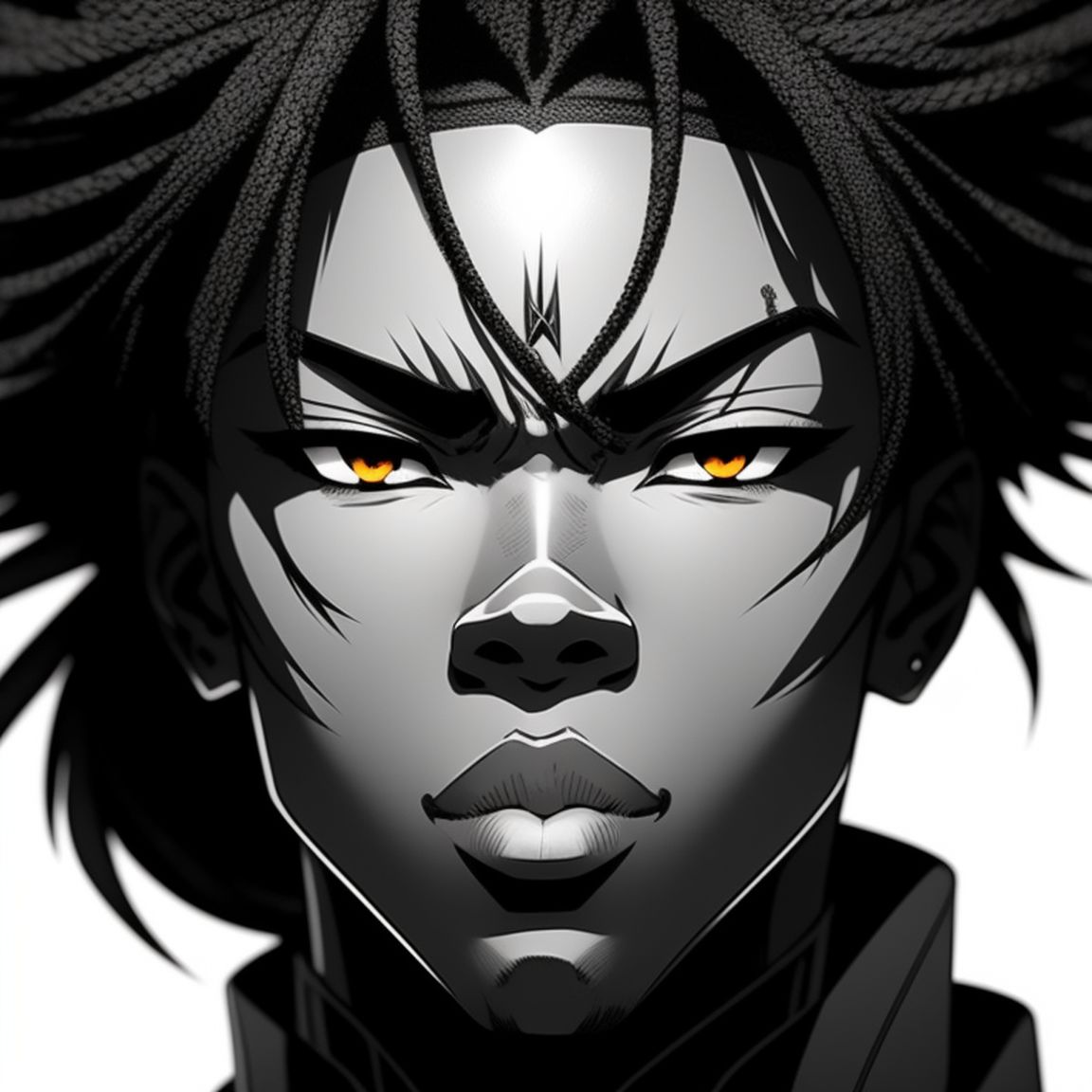 Black Anime Characters Male 