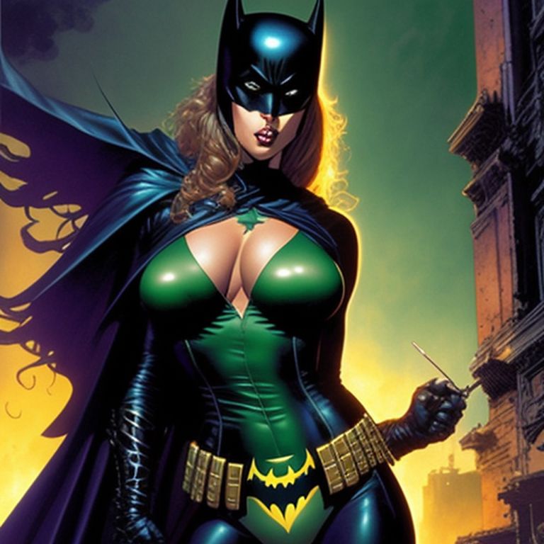 modest koala131 gorgeous looking batgirl in shehulk body Keith