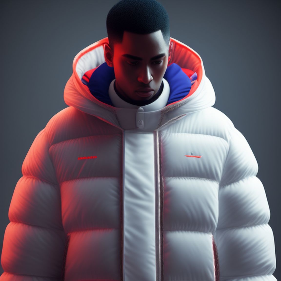 fat-raccoon454: a catholic pope francis wearing balenciaga puffy jacket ...