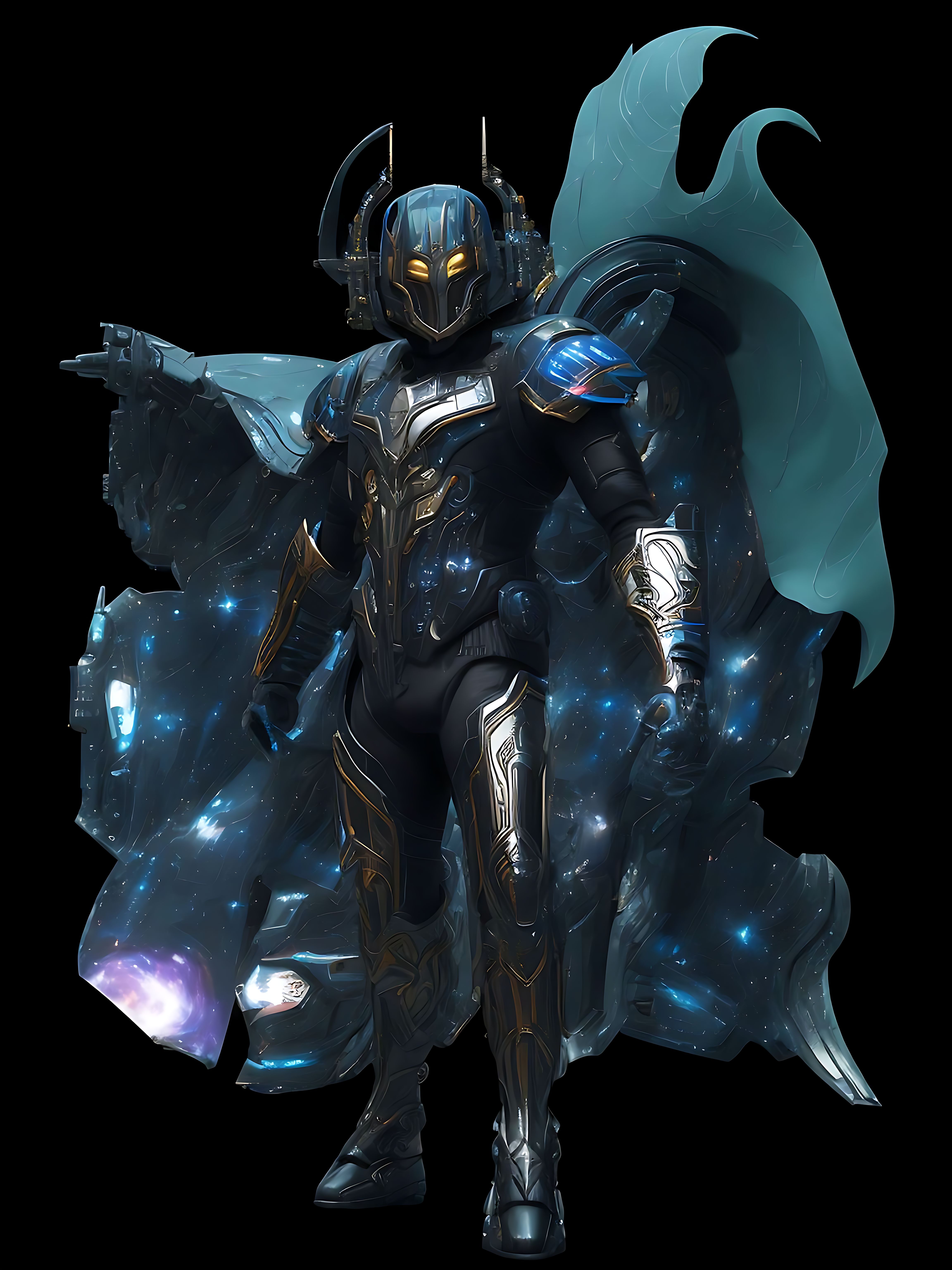 Osneysjc: cosmic star cloak/ mask/ galactus/ superhero/ metal suit