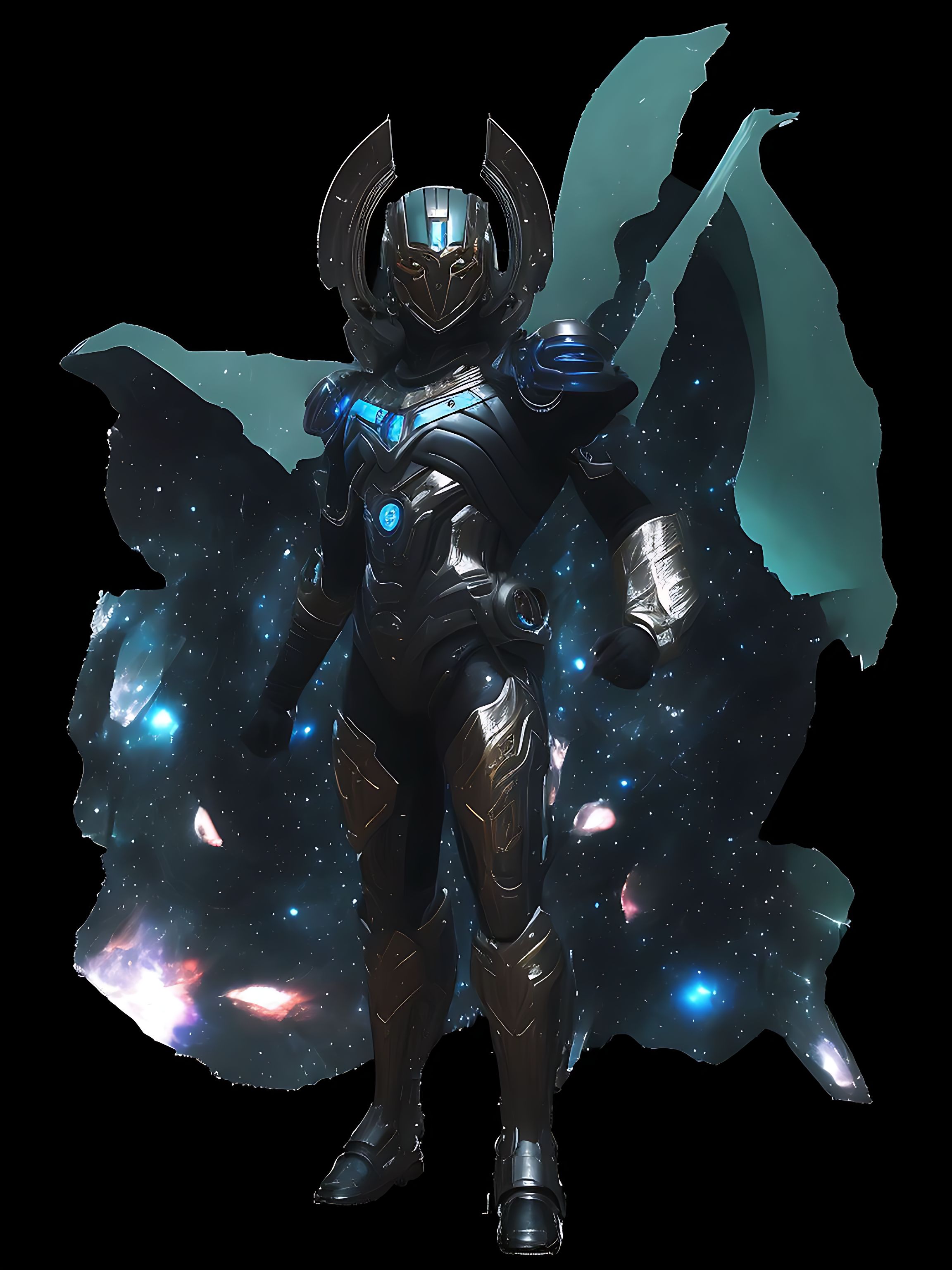 Osneysjc: living cloak stars cosmic// mask/ galactus/ superhero