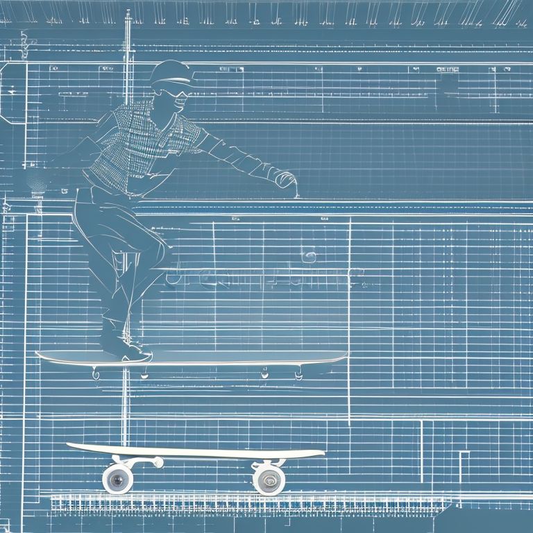 scalygrouse824 skateboarder with skateboard