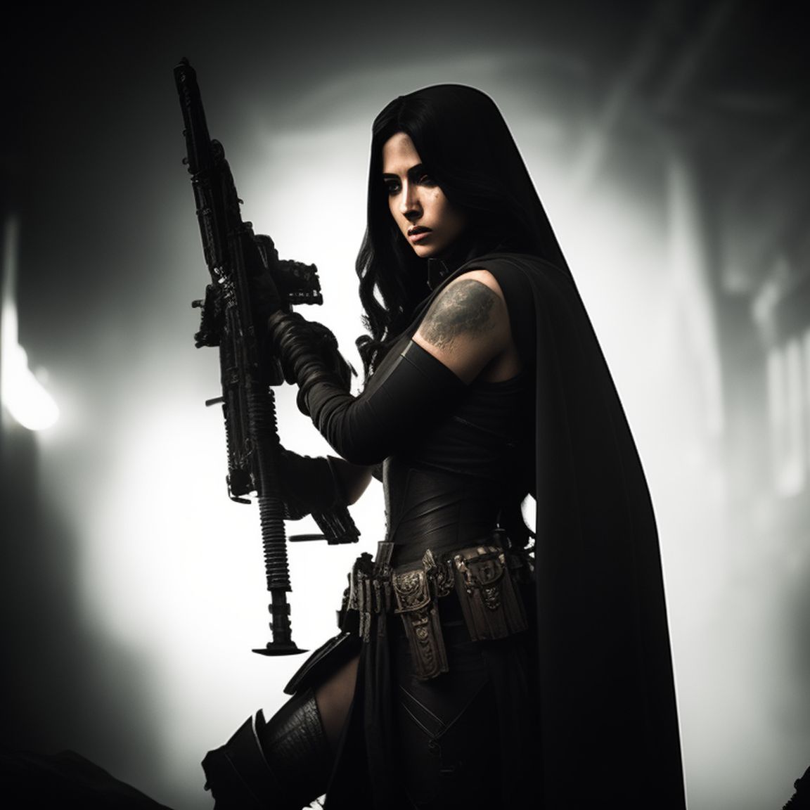 Female Assassin Gun