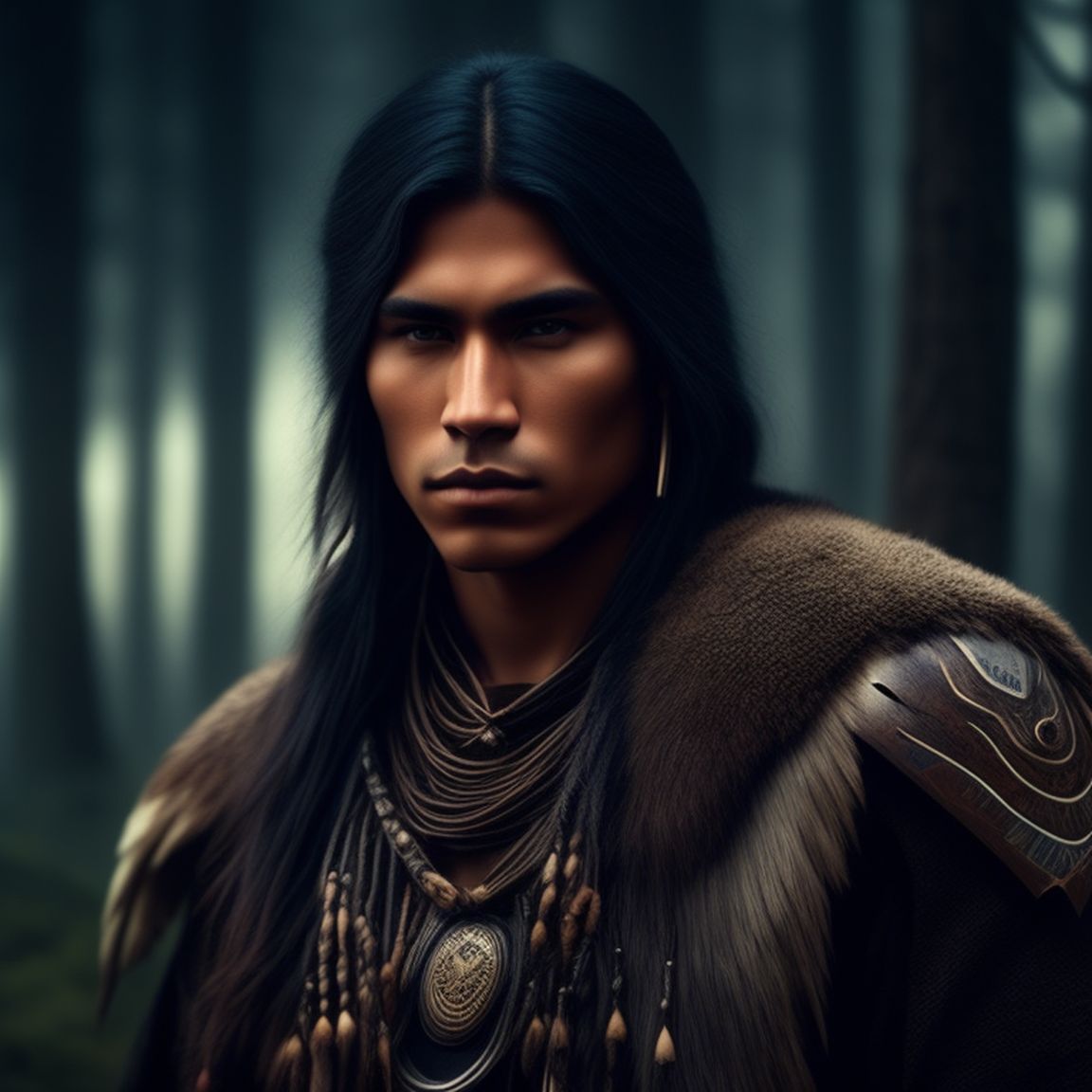 gorgeous native american men