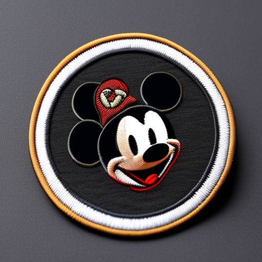 Disney Mickey Mouse Badge Patch