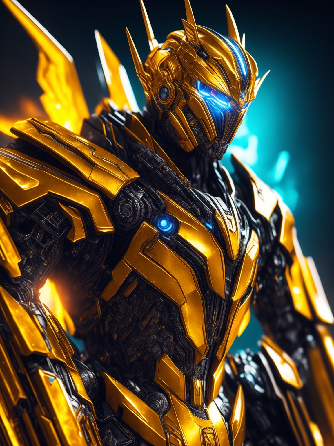 bumblebee transformer face cartoon