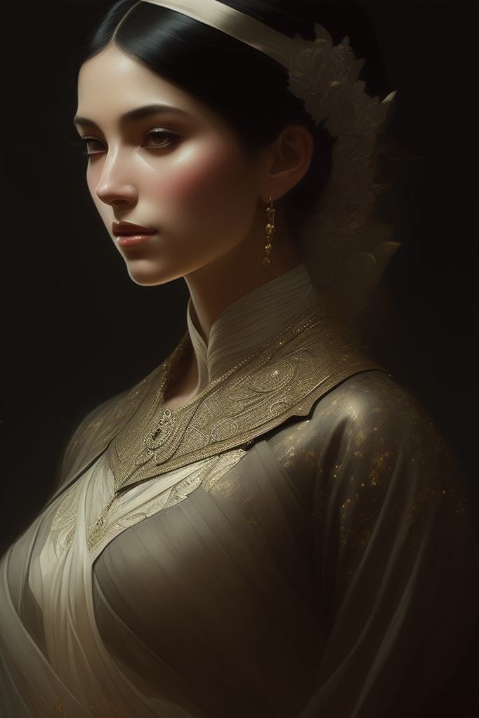 realquelea807 Beautiful woman, high nose, long hair, ((((ugly