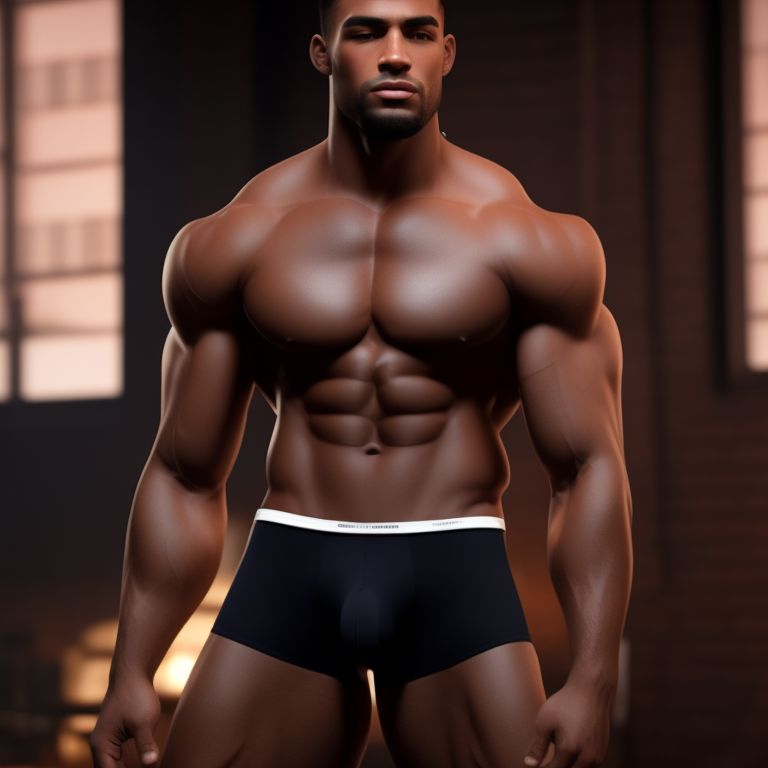 few-tarsier294: A bóxer model with a Huge erection (shirtless and