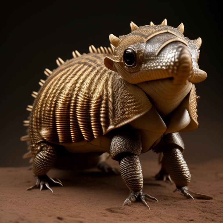 Golden Armadillo Lizard