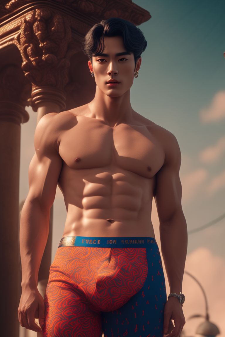 bleak frog994 Cha eun woo Handsome Men toned body abs cool