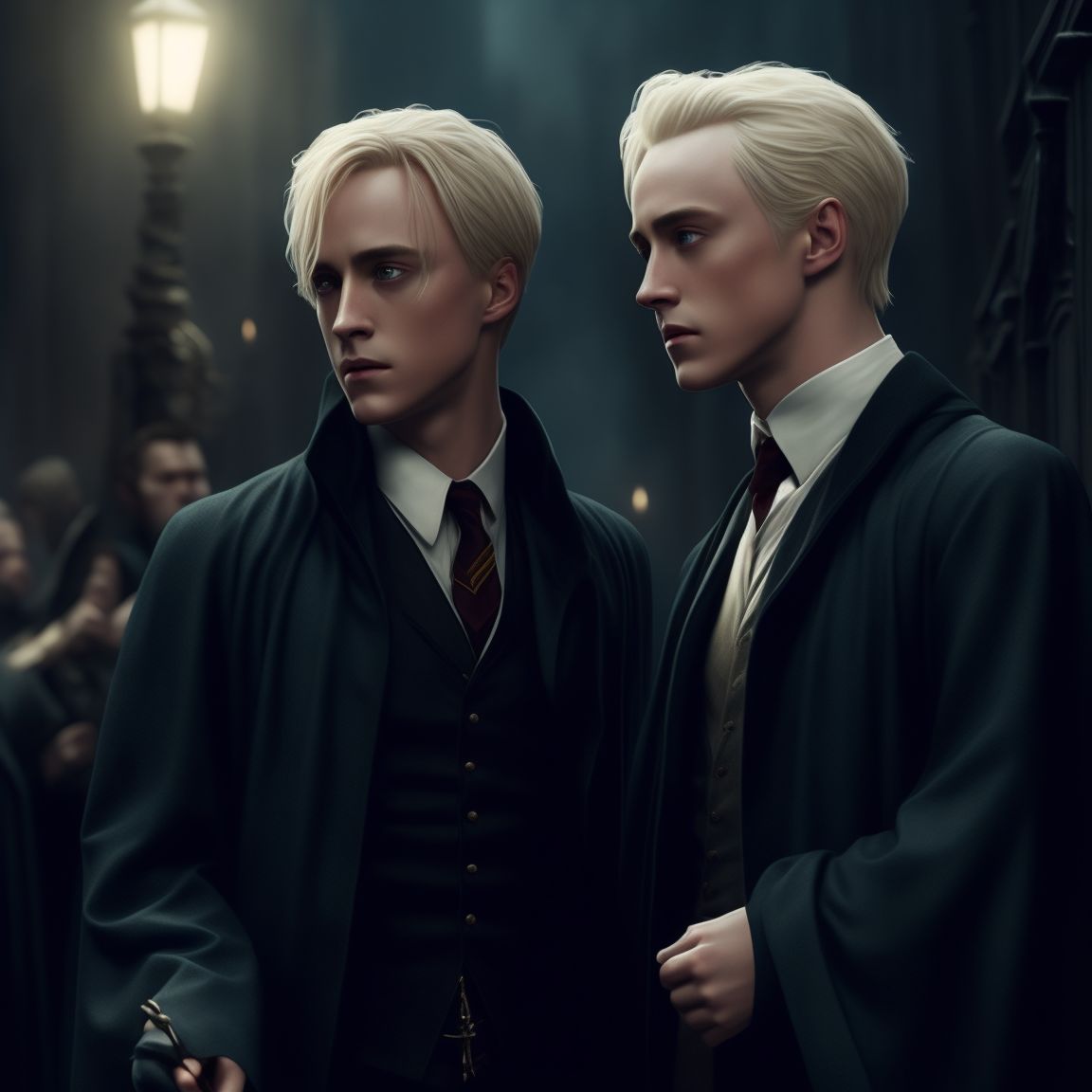 best-yak190: Harry Potter and Draco Malfoy in gay love.