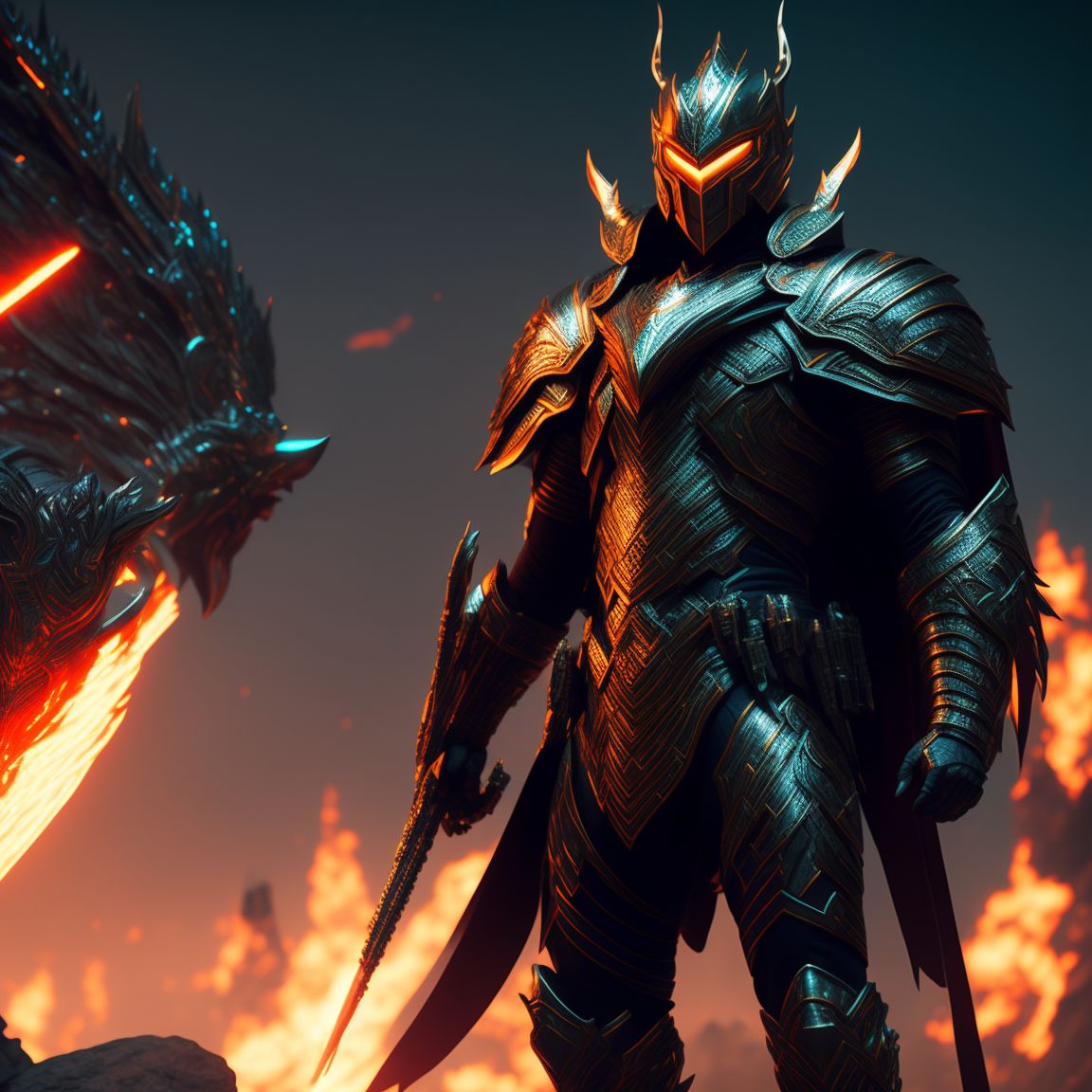 Knight In Armor Wallpaper