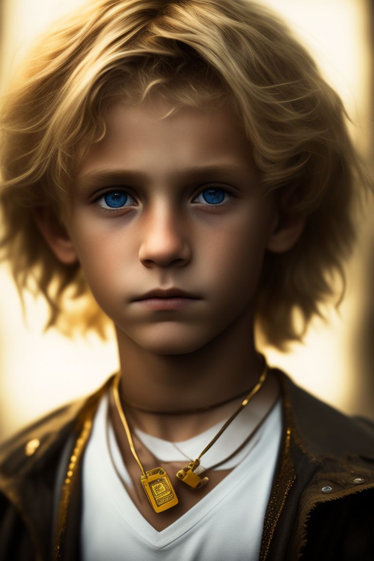 The boy with the golden eyes