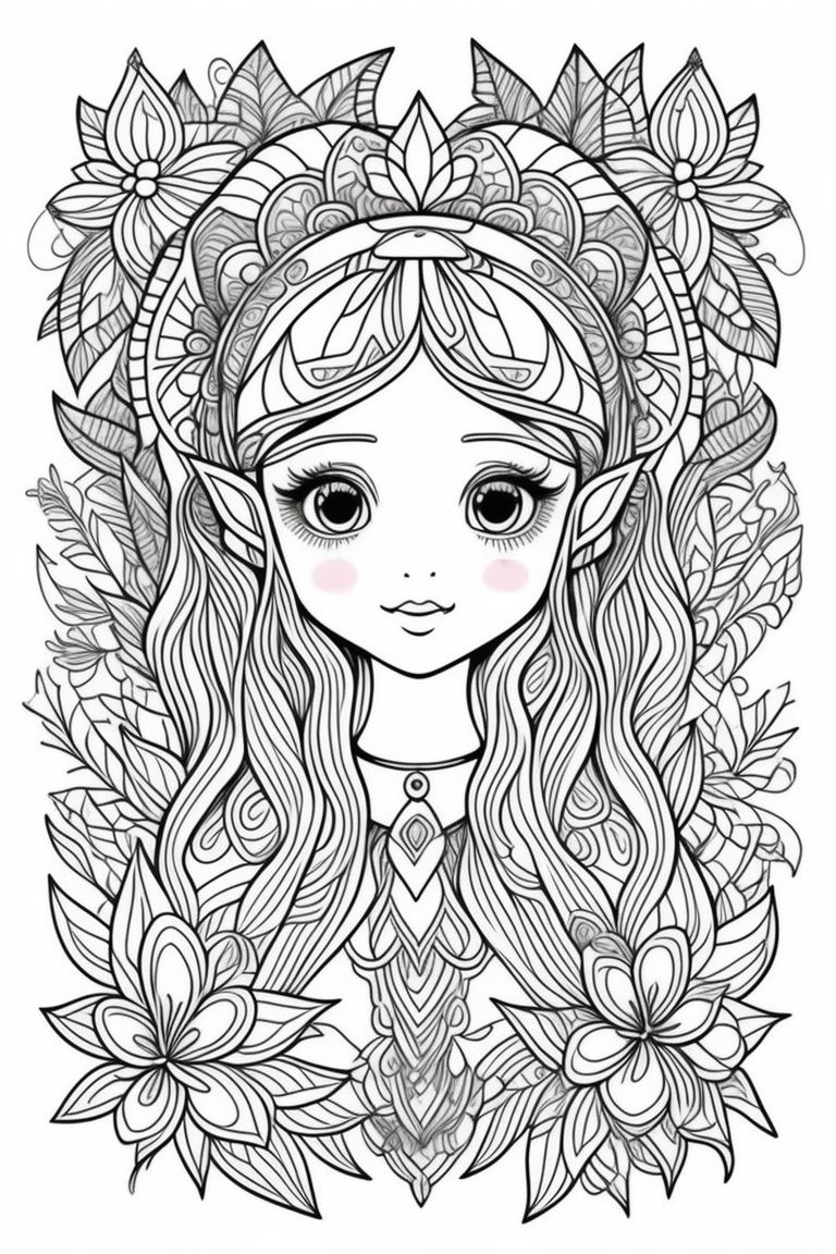 Boho Coloring Pages Printable