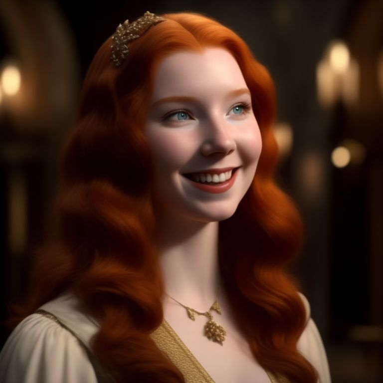 coarse-duck484: Annalise Basso looking flirtatious like a medieval ...