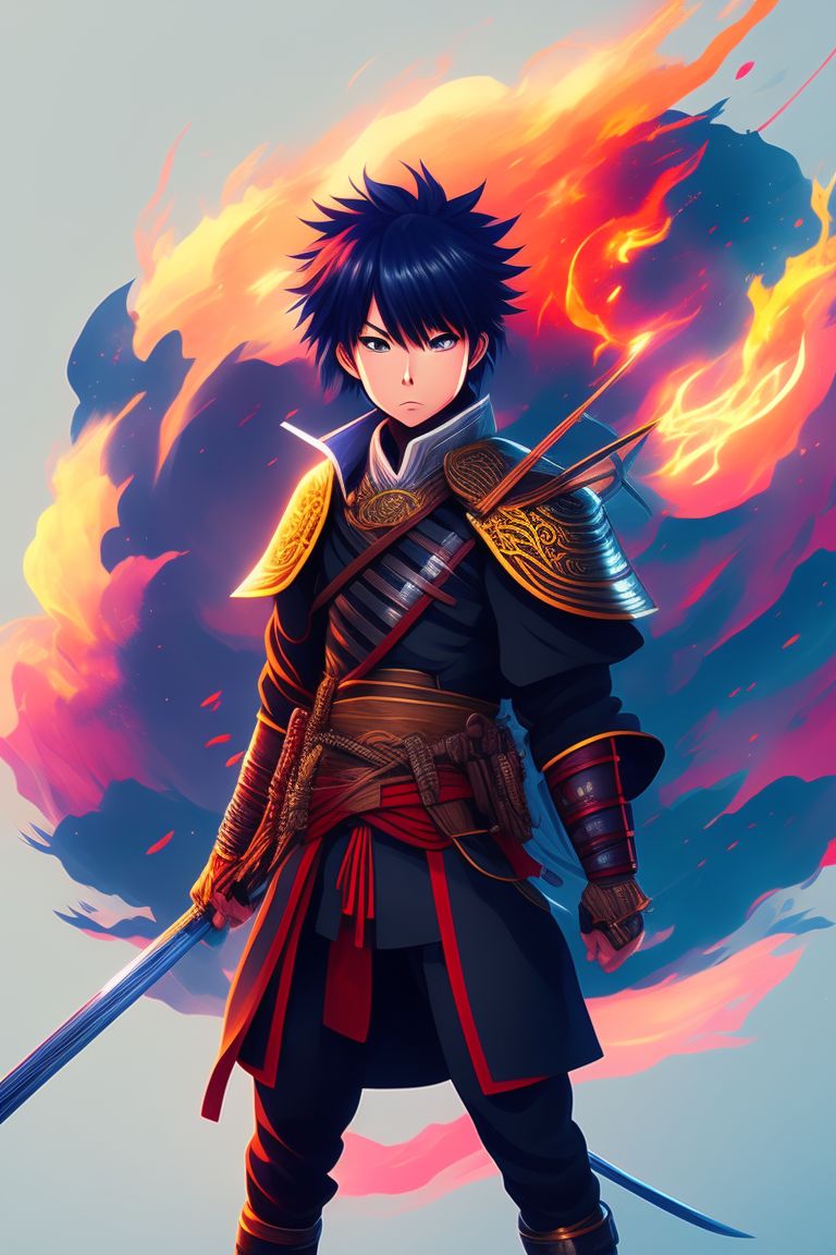 anime japanese warrior Animated Picture Codes and Downloads  #76226924,324761974