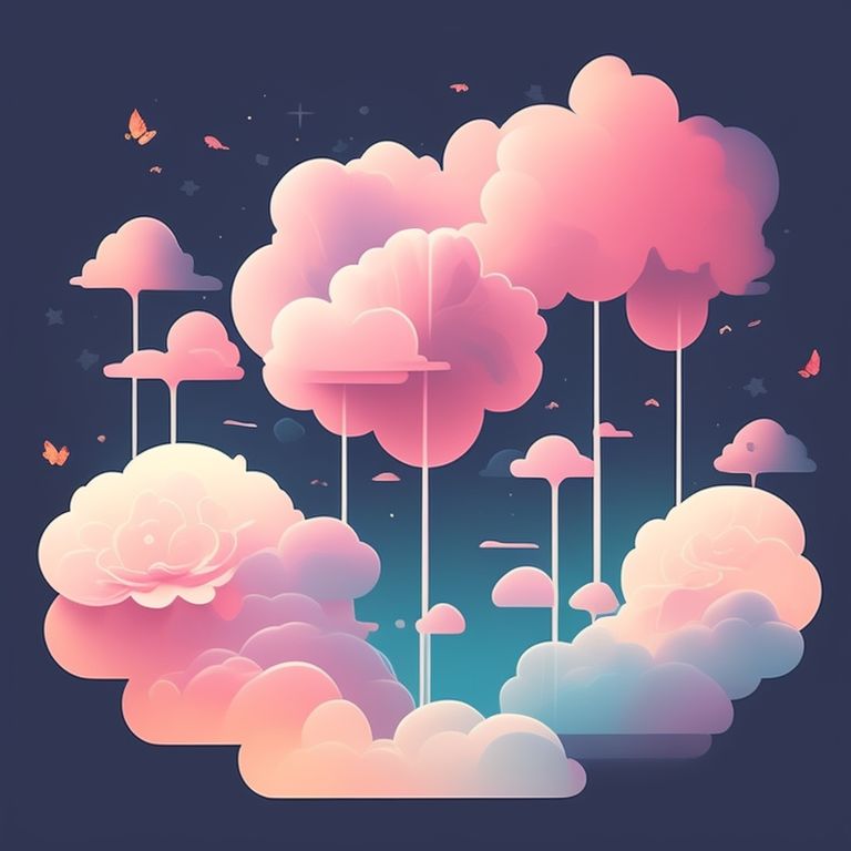 Aesthetic blue sky clouds | Kids T-Shirt