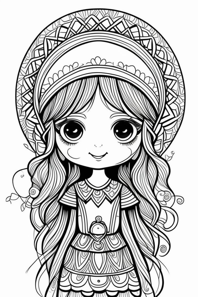 Line Art Drawing for Kids Coloring Page Stock Vector - Illustration of  page, outline: 215748208