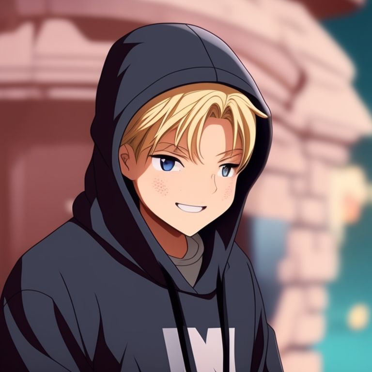 Anime Happy Guy