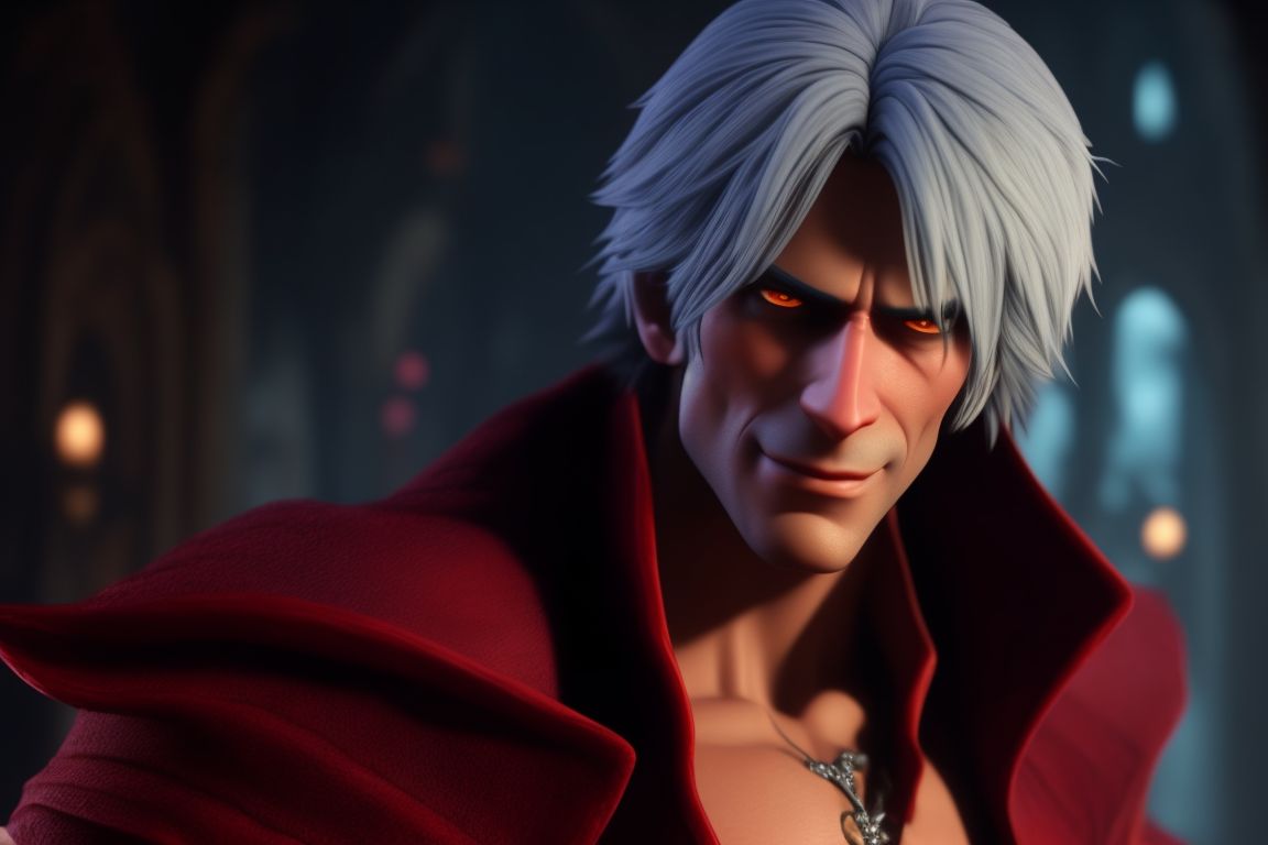 Devil May Cry 5 - Dante Real Time by I_S_Pavel, Character Art, 3D