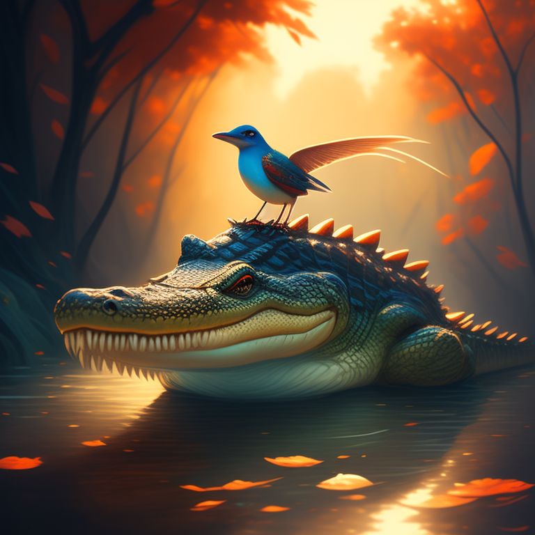 Riding A Crocodile