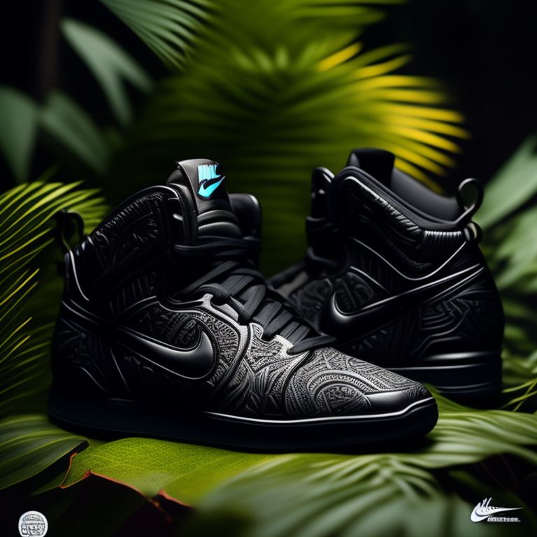 Black panther store shoes nike