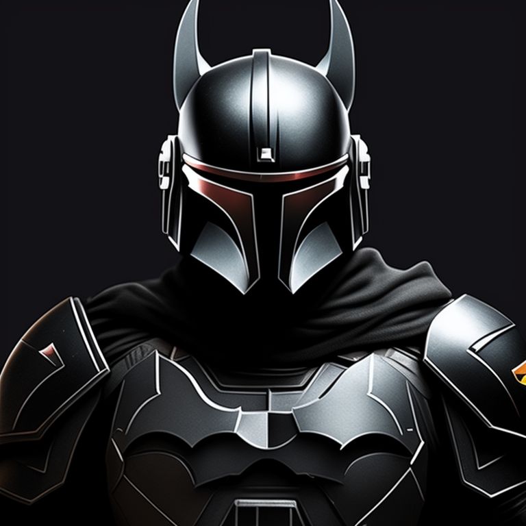 SilentKnight: Mandalorian Batman