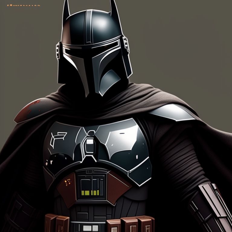 SilentKnight: Mandalorian Batman