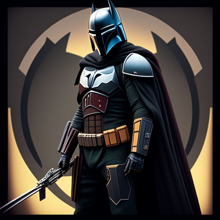 SilentKnight: Mandalorian Batman