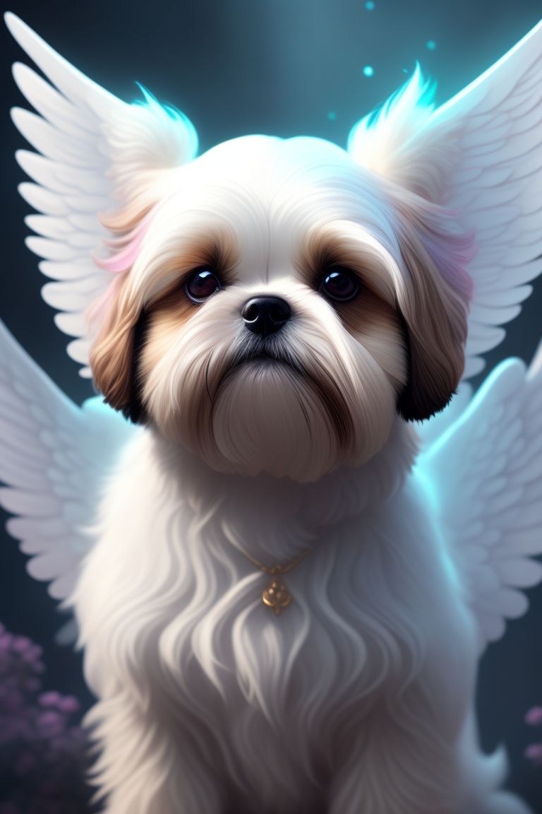 Fluffy angel hot sale shih tzu