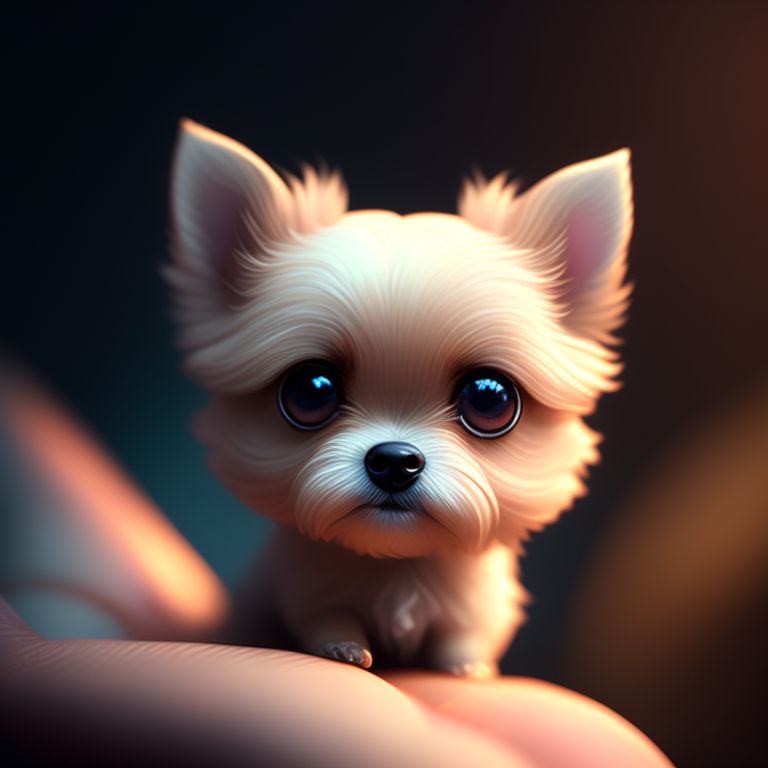 Small dogs that fit in hot sale your hand