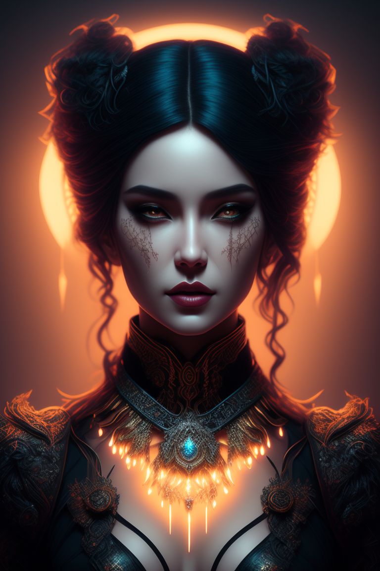 MINIDEM: mid-range portrait concept art, mistress of dreams and dreams ...