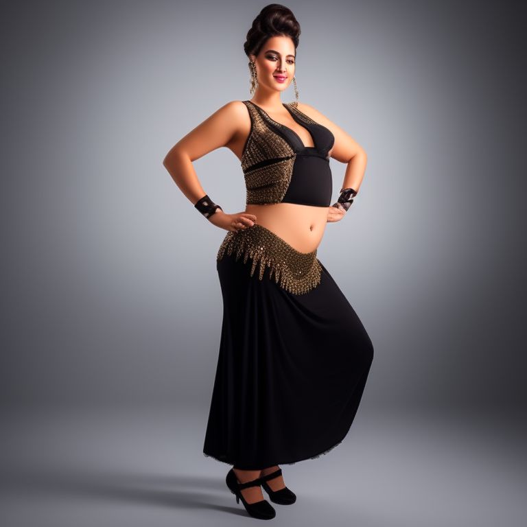 Charming Belly Dance Outfit
