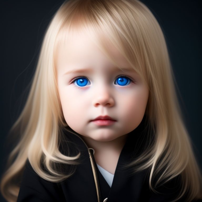 black babies with blue eyes and blond hair