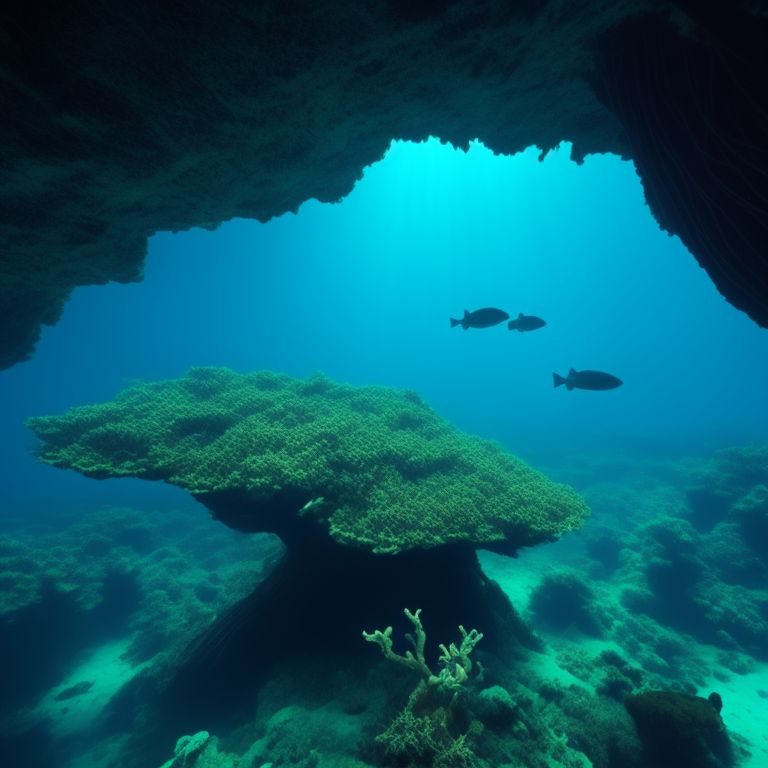 Underwater Rock Formations
