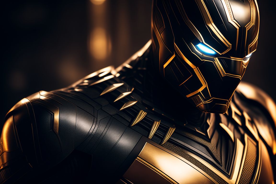 Iron Man Black And Gold Armor