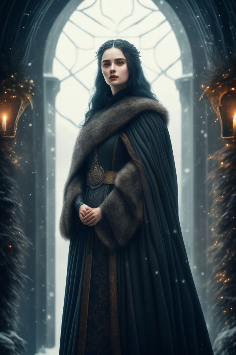 same-eland518: Lyanna stark at Winterfell, alone, a song of ice and ...