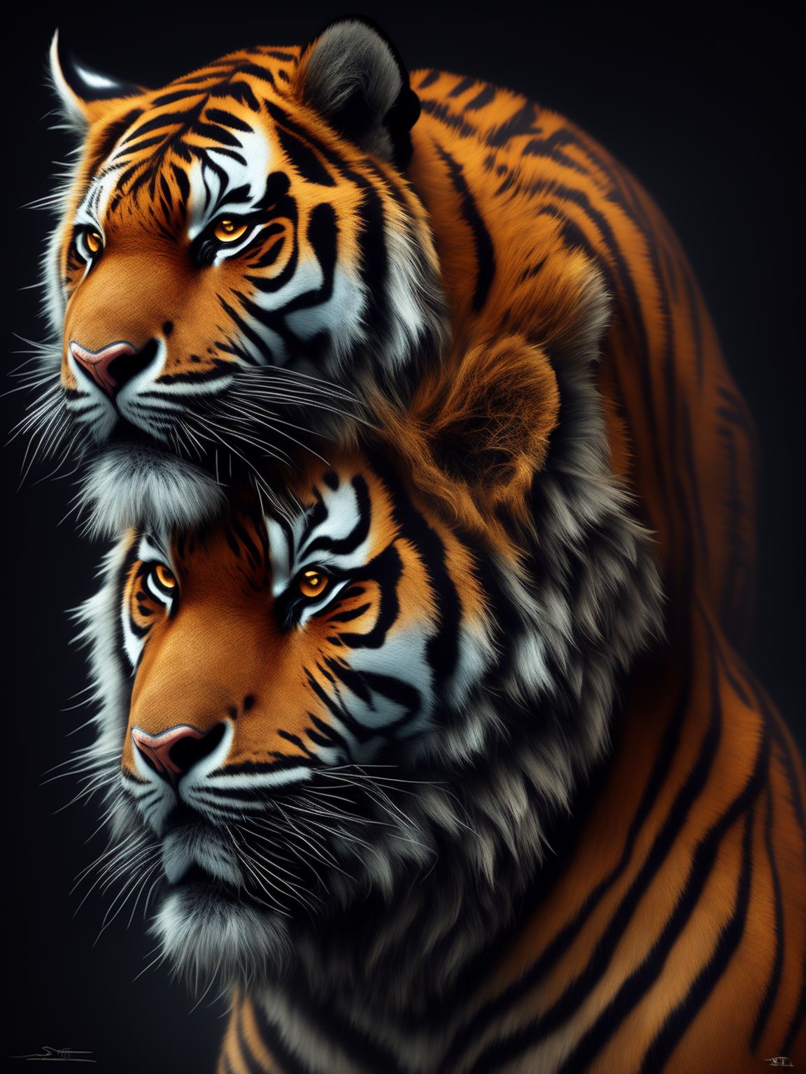 ArtStation - Bengal Tiger (Fur)