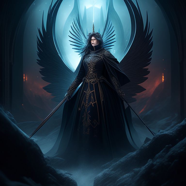 The Angel Of Death - Mizoku's Dark Arts - Digital Art, Fantasy