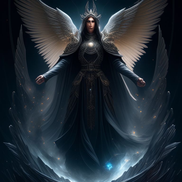 The Angel Of Death - Mizoku's Dark Arts - Digital Art, Fantasy