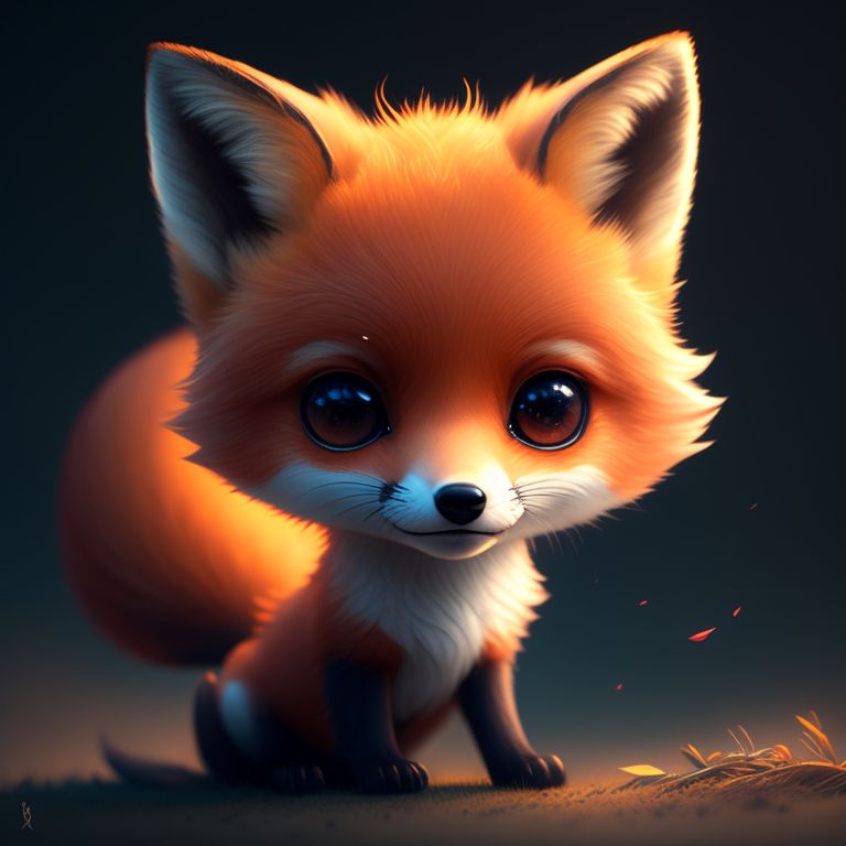 bony-manatee766: A cute kawaii fox