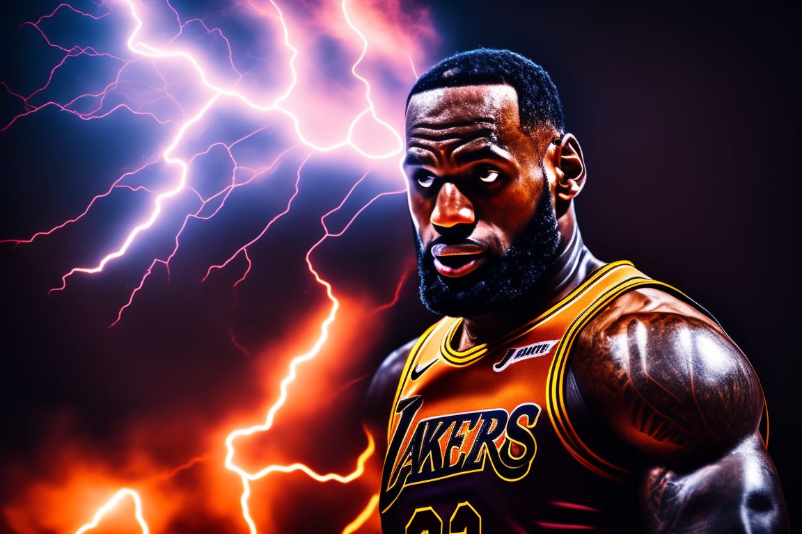 GoldoJNieves: Lebron james electrifying explode